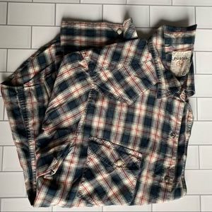 Fossil Casual Plaid Shirt
